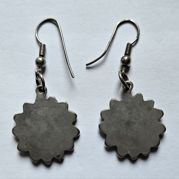 Sunburst Drop Earrings - Picture 3 of 3